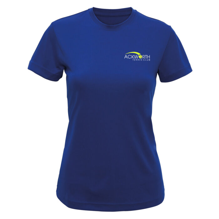 Ackworth Womens T-Shirt Royal Blue Front