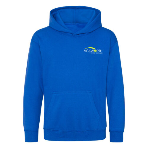 Ackworth Childrens Pullover Hoodie Royal Front