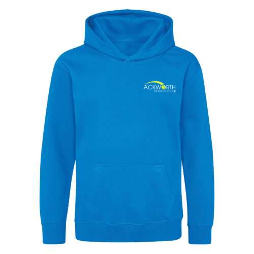 Ackworth Childrens Pullover Hoodie Sapphire Front