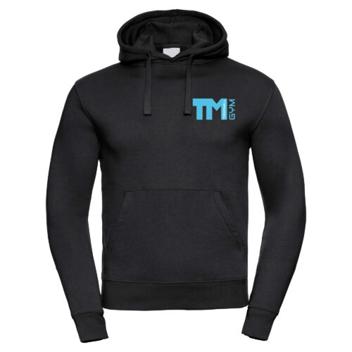 Treadmill Hoodie Pullover Black Front