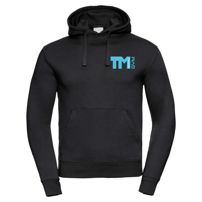 Treadmill Hoodie Pullover Black Front