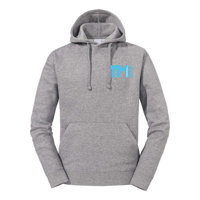 Treadmill Hoodie Pullover Sport Grey Front