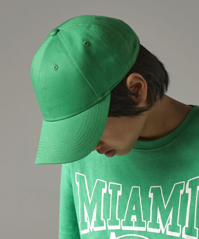 EarthAware? junior classic organic cotton 6-panel cap