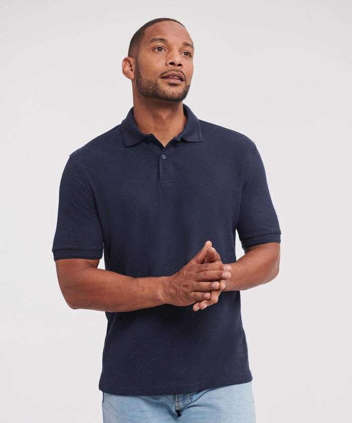 Hard-wearing 60$B!k(BC wash polo