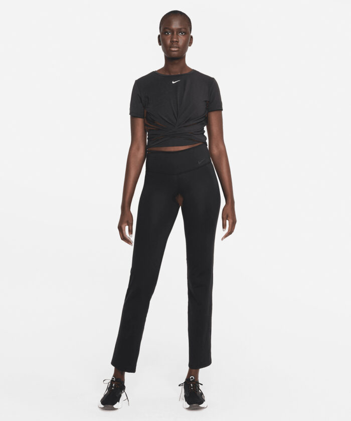 Women?s Nike One Luxe Dri-FIT short sleeve standard twist top