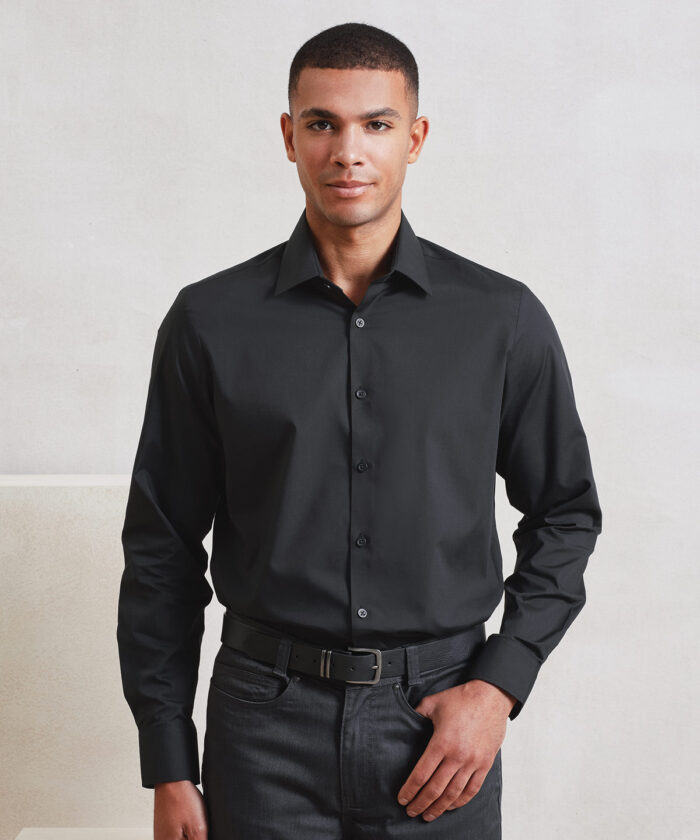 Long sleeve ?Recyclight? poplin shirt
