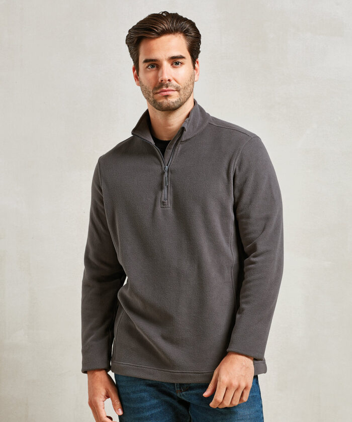 Unisex ?Recyclight? 1/4 zip microfleece