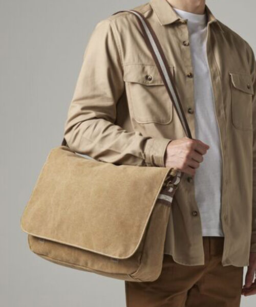 Vintage canvas despatch bag
