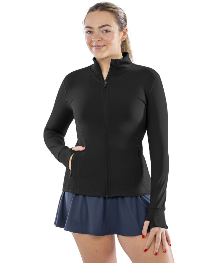 Spiro recycled women?s fitness jacket
