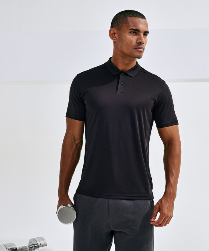 TriDri? Cationic recycled textured polo