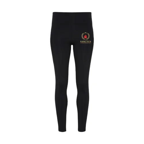 Sanctus Boxing Womens Long Length Leggings with Pocket