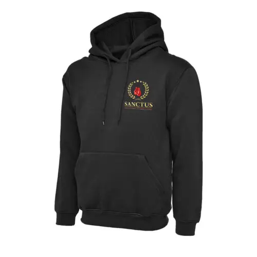 Sanctus Boxing Mens Pullover Hoodie