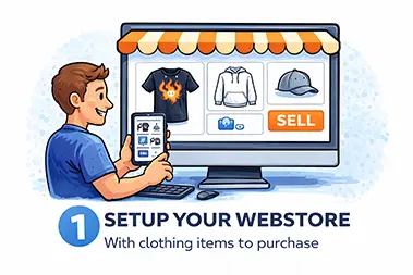 Print-On-Demand process