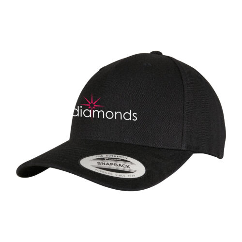 yp158 diamonds gymnastics cap black